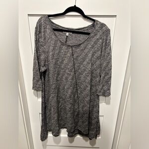 All at Once Striped Shirt